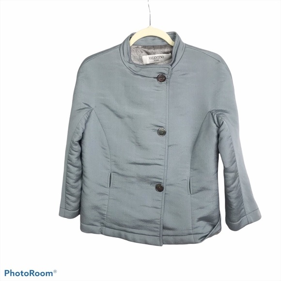 Vtg Valentino Roma 3 button moto style jacket - Picture 1 of 8